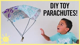 PLAY | DIY Toy Parachute Using a NAPKIN!