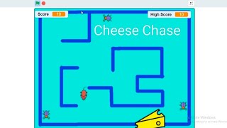 Scratch games 3.0 / Cheese Chase tutorial 🐀🧀