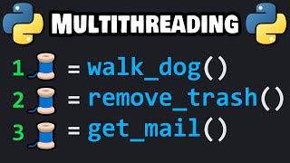 Learn Python multithreading in 8 minutes! 🧵