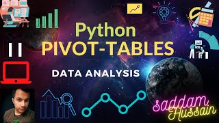 Python programming for data analysis- Pivot tables library