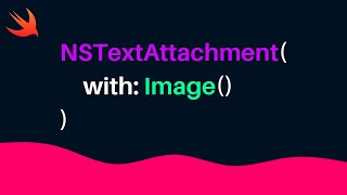 Swift: Text Attachment Basics (2022, Xcode 13) – iOS