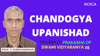 Anubhuti Prakasha of Swami Vidyaranya (Kannada) - 25| Chand.Up 7 Ver 19 to 34 | V Subrahmanian