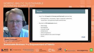 Presentation | Jesper Kristiansen | Nordic – Baltic Sustainable Business Summit 2021