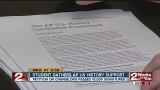 Students Gather AP US History Support