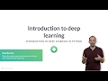 Python Tutorial : Introduction to Deep Learning in Python