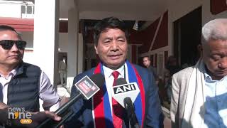 #manipur | Naga Peoples Front Candidate K. Timothy Zimik Submits Nomination Pape