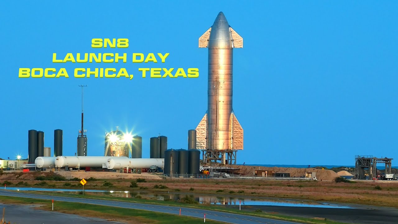 Watch Live SpaceX's Historic Starship SN8 Launch From Boca Chica - YouTube