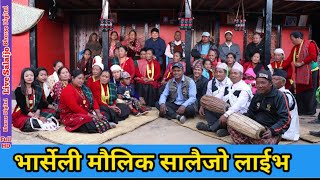 Gulmi Bharseli Typical Cultural Salaijo Live || Bharseli Samaj || अर्गानिक ठाडो भाका सालैजो