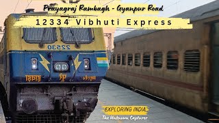 इसके बाद ये कभी देखने नहीं मिलेगी//Last ICF Run-12334 Vibhuti Express//Rambagh-Gyanpur Train Journey