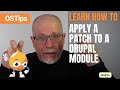 Learn How To Apply A Patch to a Drupal Module