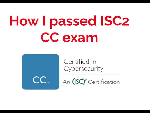 Certification In Cybersecurity|| How I Passed ISC2 CC Exam - YouTube