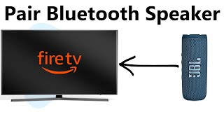 How To Connect Bluetooth Speaker To Amazon Fire TV (Fire TV Stick/Cube)