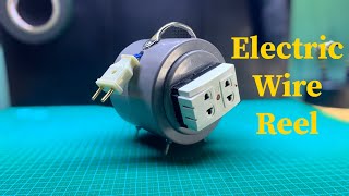 How To Make Electric Wire Reel From PVC Pipe || Làm Rulo Cuốn Dây Điện Từ Ống Nhựa PVC