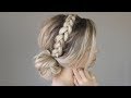 How to: EASY Effortless Bun w/ Braid Detail