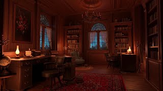 Thunderstorm with Heavy Rain Sounds for Sleep, Study and Relaxation - Writing Room Ambience