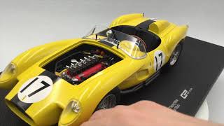 GP Replicas - Ferrari 250 testa rossa (yellow) resin scale 1:12 (GP12-08D) Limited 200 units