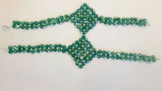 How to make Beaded diy .Sun fun craft diy.របៀបចាក់ខ្សែដៃអង្កាំ