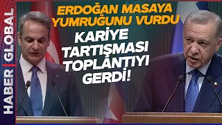Erdoğan'ın Kariye Sözleri Miçotakis'i Çıldırttı: Erdoğan Masaya Vura Vura Yanıtı Verdi: Camii!