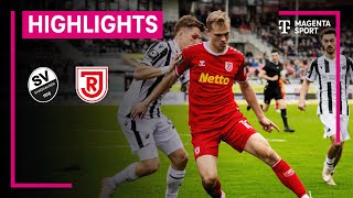 SV Sandhausen - SSV Jahn Regensburg | Highlights 3. Liga | MAGENTA SPORT