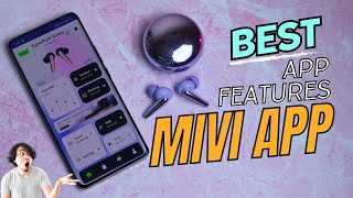 Mivi earbuds app connection with Mivi Audio \u0026 New Features