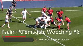 Psalm Pulemagafa Wooching #6 - 1stCap US Eagles Rugby 15s