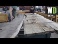 How to make a table. Live edge modern epoxy desk. DIY Bog Oak.