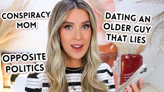 LET'S TALK... LIFE ADVICE (conspiracy mom, cheating, political differences) | leighannswers