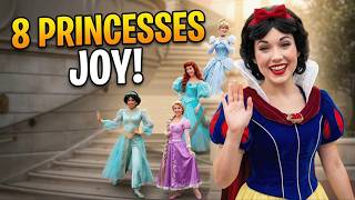 8 Magical Disney Princesses Descend to Greet Guests at the Magic Kingdom!