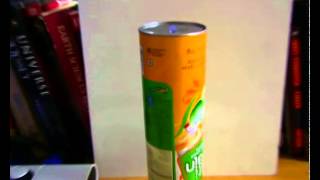 Exploding Pringles Can