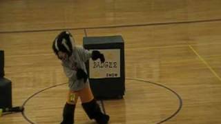 Anna's 2010 Middle School Mascot Tryouts