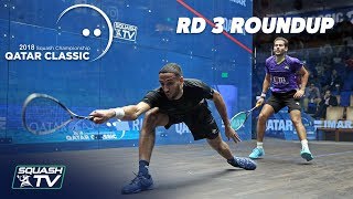 Squash: Round 3 Roundup - Qatar Classic 2018