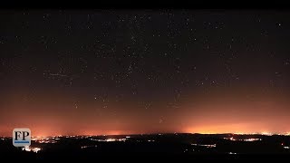 Sternschnuppen über dem Erzgebirge