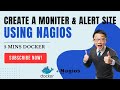 [5 Mins Docker] Create A Free Monitoring Site with Nagios & Add A Host with Services to Monitor