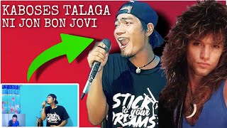 BON JOVI - I Want You | Mario Madriaga (Cover ) Reaction Video