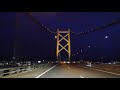 瀬戸大橋 ドライブ 4k seto long bridge night drive