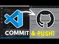 How to Commit and Push to Github from VSCode (Windows & Mac)