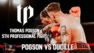 TOM POGSON BOXING | 5TH PROFESSIONAL FIGHT \u0026 FIRST TKO | CGP PROMOTIONS | MAYHEM AT THE MERES