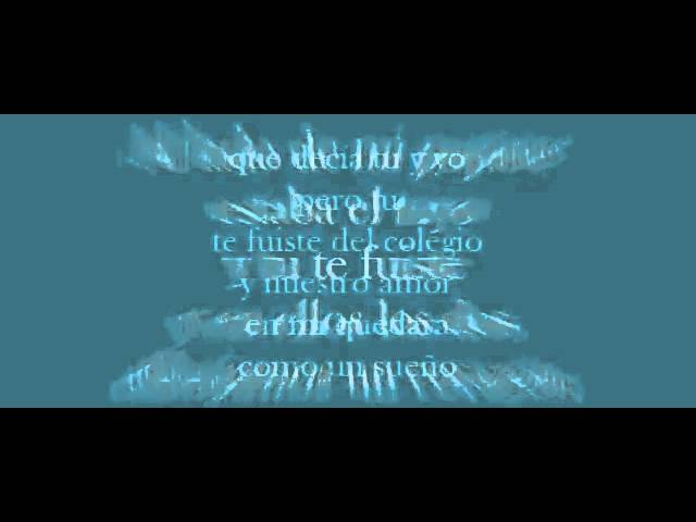No importa en que colegio estas Salserin - (Letra) recuerdos’ No importa en que colegio estas Salserin - (Letra) recuerdos