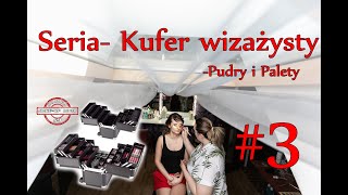 Seria-Kufer wizażysty/ Pudry i Palety