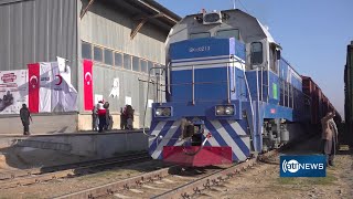 Türkiye's 21st humanitarian aid arrives in Herat | بیست‌ویکمین قطار کمک‌های بشری ترکیه وارد هرات شد