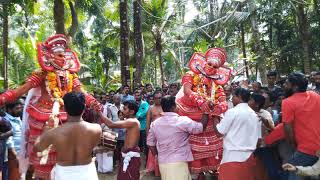 Best pothi theyyam ever in.. chirathodi muthappan madapura kottam