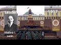 living leaders and presidents of USSR and Russia (1917-2023).