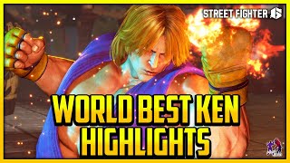 Combos, Corner Resets, Comebacks !! ▰ World Best Ken Highlights !! 【Street Fighter 6 Season 2】