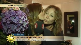 Tilde de Paula Eby: Jag är superlycklig - Nyhetsmorgon (TV4)