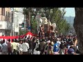 長坂地区 上瓦屋のだんじり やりまわし ザ・まつり in izumisano 2014