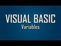 Learn Visual Basic - #4 - Variables