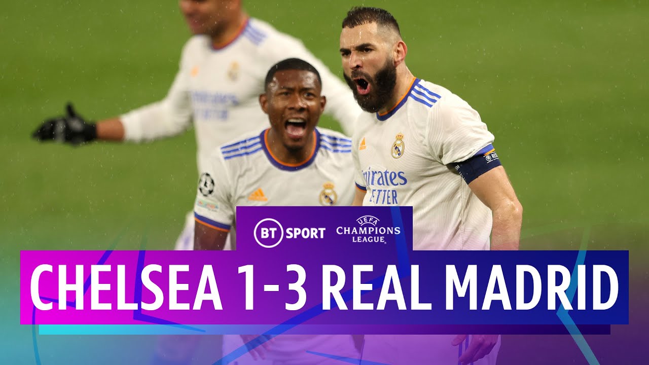 Chelsea V Real Madrid (1-3) | Benzema The Hat-trick Hero AGAIN ...