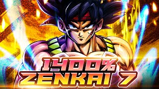 Z7, 1400% LF BARDOCK GETS A GREAT ZENKAI! A SUPER VALUABLE LF FOR SAIYANS! | Dragon Ball Legends