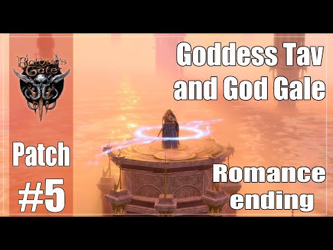 Gale lets Tav ascends to godhood - New Gale's romance ending