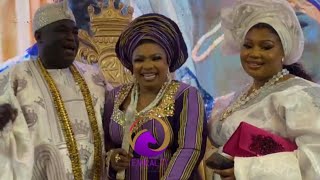 LAIDE BAKARE HONORS TIMI OF EDE, OBA MUNIRUDEEN ADESHOLA AT HIS 70TH BIRTHDAY PARTY